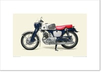 A2/B2規格サイズ愛蔵版プリント  1959 Honda CB95 Super Sport / #2606108HQ