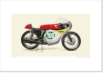 A2規格サイズ愛蔵版プリント 1961 Honda RC162 / #2409100HQ