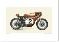 A2規格サイズ愛蔵版プリント 1982 KAWASAKI KZ1000S1 - Team Ka