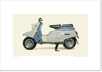 A2規格サイズ愛蔵版プリント  1960 YAMAHA SC-1 / #2101010HQ