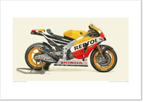 A2/B2規格サイズ愛蔵版プリント 2013 Honda RC213V - Repsol Honda Team / #2606111HQ