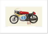 A2規格サイズ愛蔵版プリント 1962 Honda RC171 / #2101018HQ