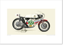 A2規格サイズ愛蔵版プリント 1972 YAMAHA YZ635 / #2508103HQ