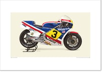 A2規格サイズ愛蔵版プリント 1983 Honda NS500 (NS2B) / #2101055HQ