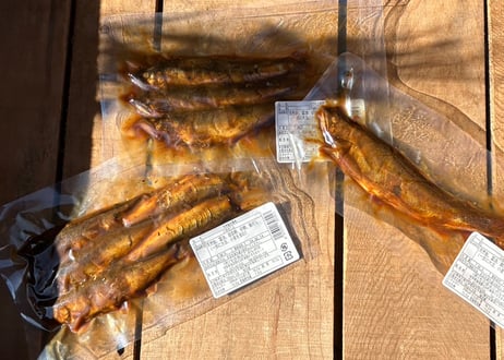 長良川天然鮎の甘露煮 ５尾のセット
