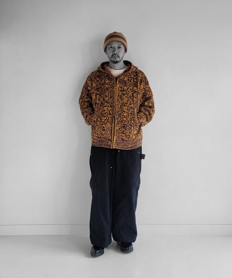 F.Z.P  MIX  KNIT  JACKET
