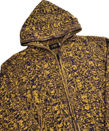 F.Z.P  MIX  KNIT  JACKET