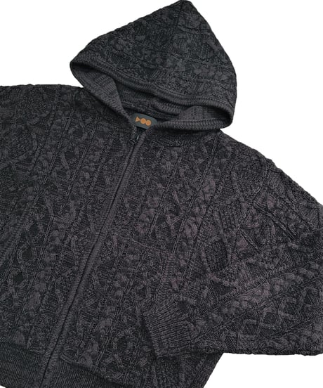 F.Z.P  MIX  KNIT  JACKET