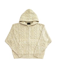F.Z.P  MIX  KNIT  JACKET