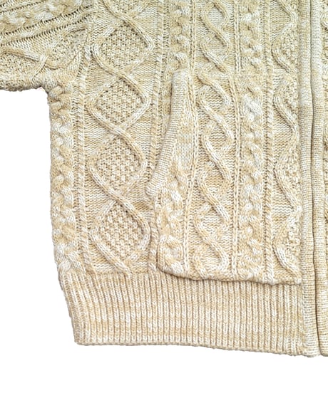 F.Z.P  MIX  KNIT  JACKET