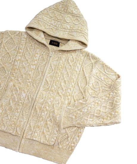 F.Z.P  MIX  KNIT  JACKET