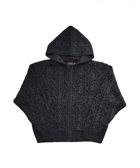 F.Z.P  MIX  KNIT  JACKET