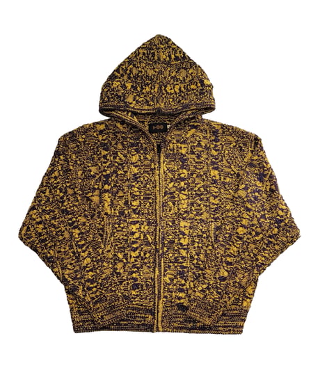 F.Z.P  MIX  KNIT  JACKET