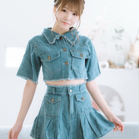 matching denim