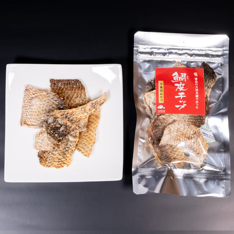徳島天然真鯛パリパリ皮チップ 完全無添加・犬猫用おやつ