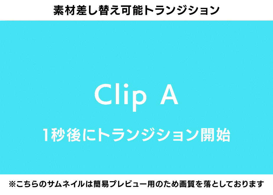 【無料サンプルvol.2】テンプレート3種セット　トランジション/トビラ画面/フレアテロップ