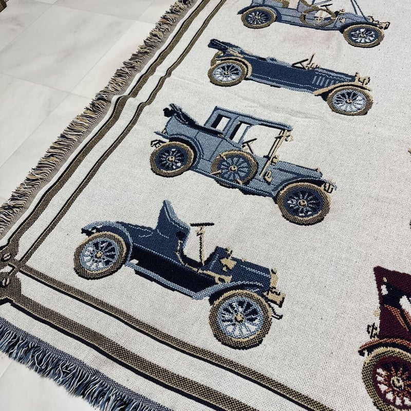 大判 アート マルチカバー ソファーカバー ビンテージラグ 260x230