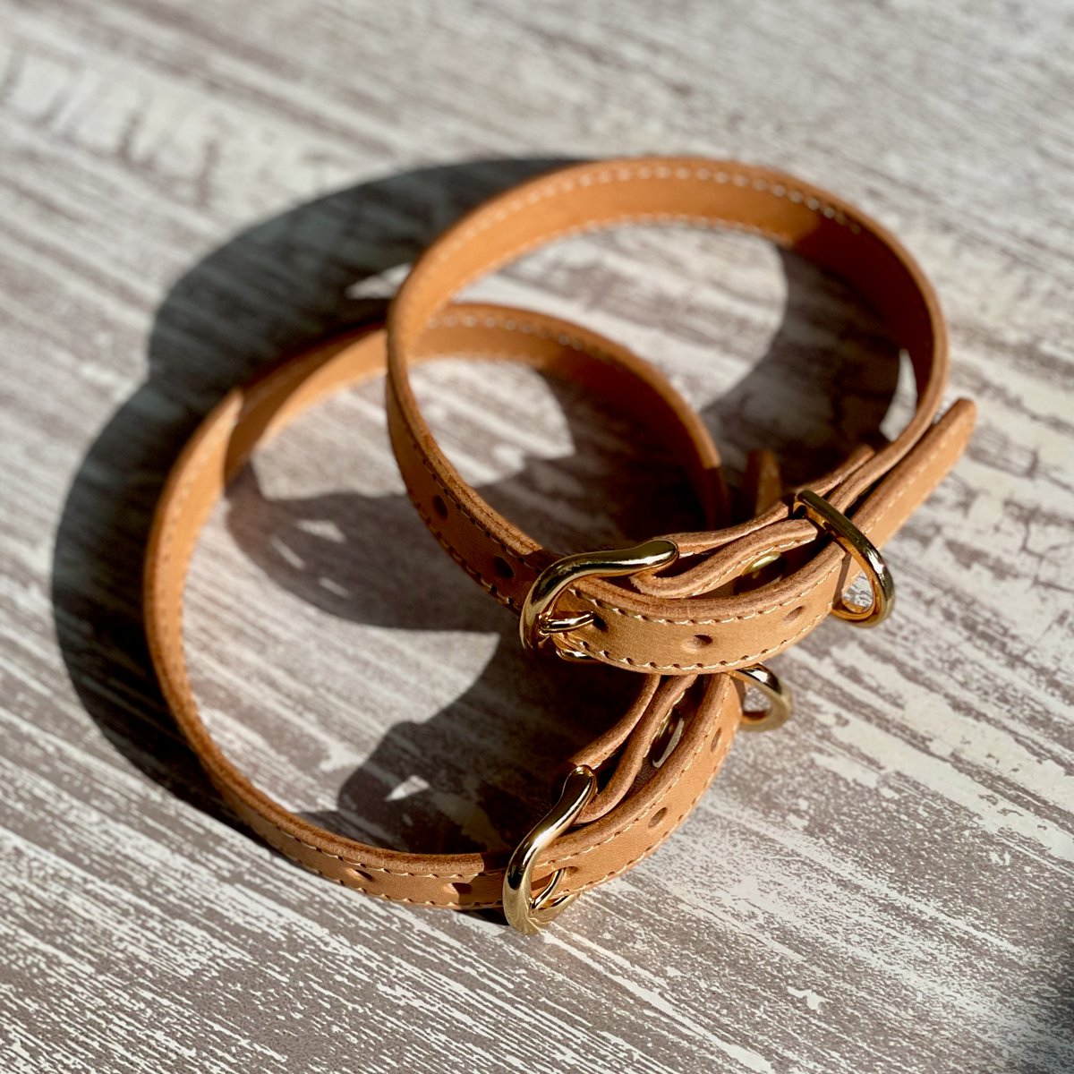 ソフトなヌメ革の首輪 | favori dog clothes shop