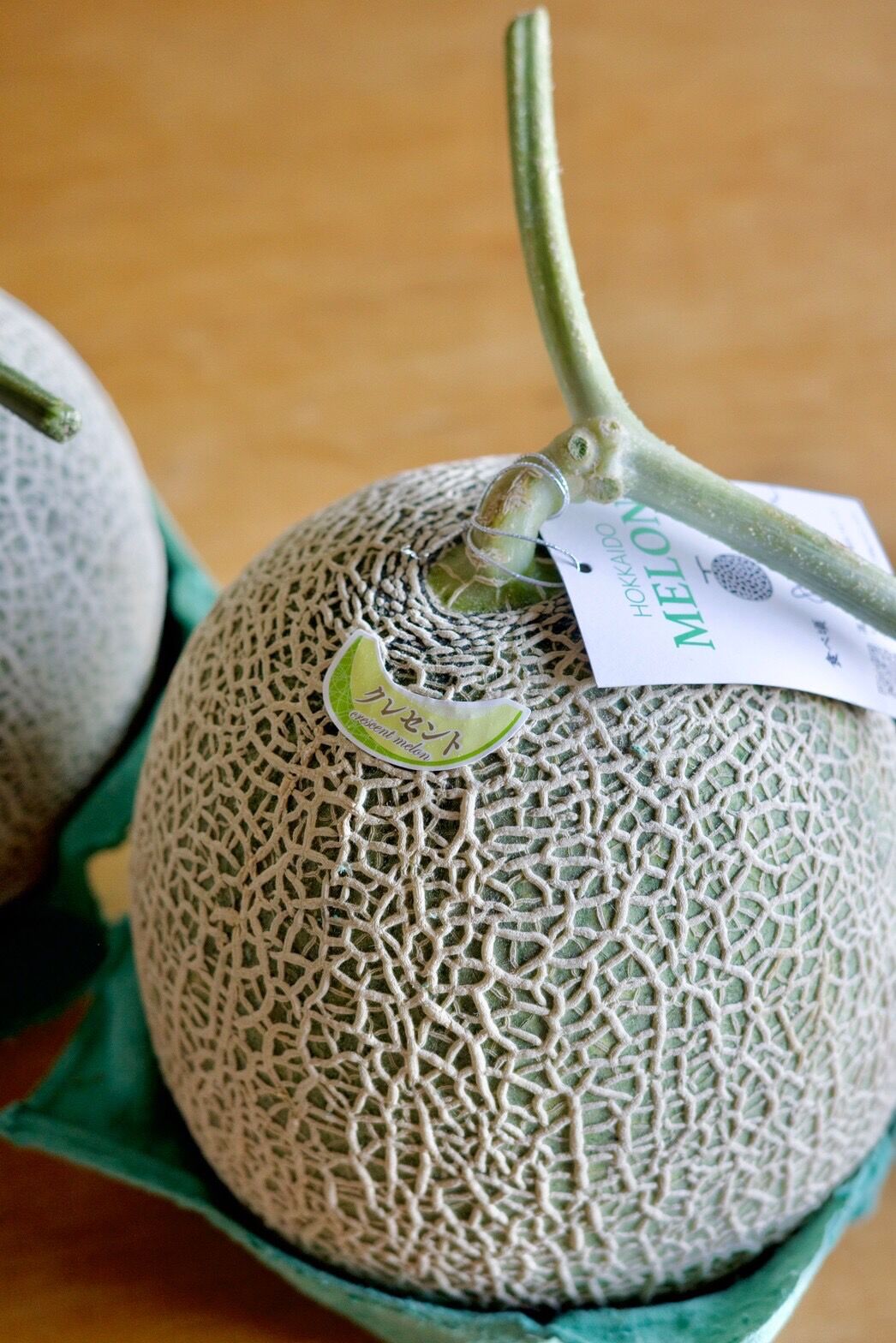 🍈贈答向け🍈//北海道産//クレセントメロン 大玉2玉入り | takada farm