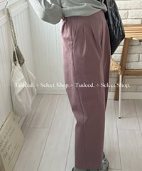 グレーバイオレットのカーゴパンツ