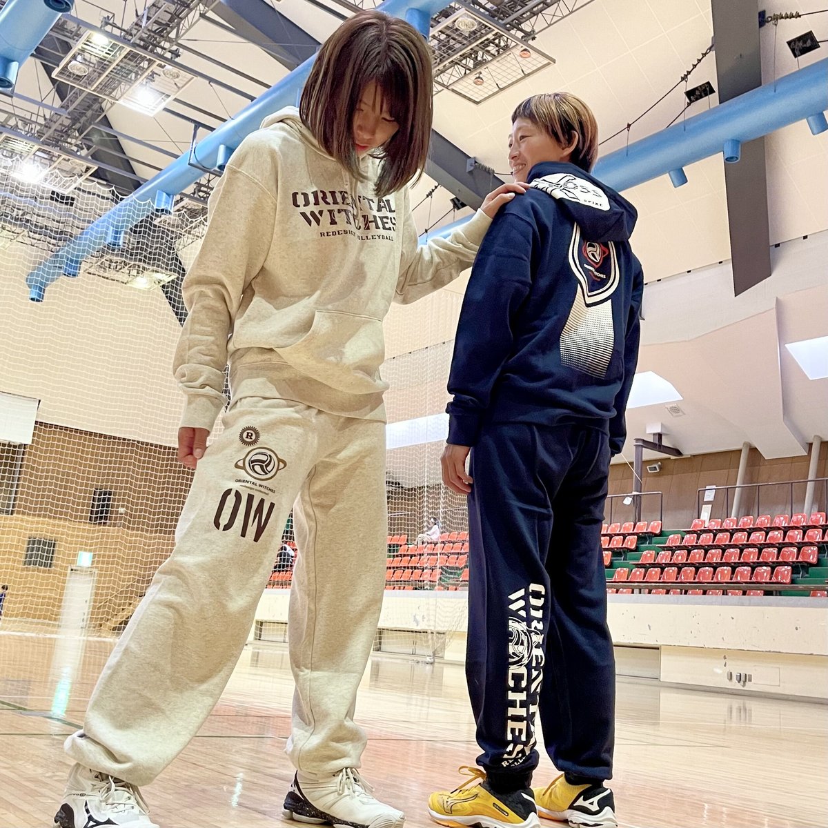 コットンスウェット ロングパンツ オートミール（ダークブラウン