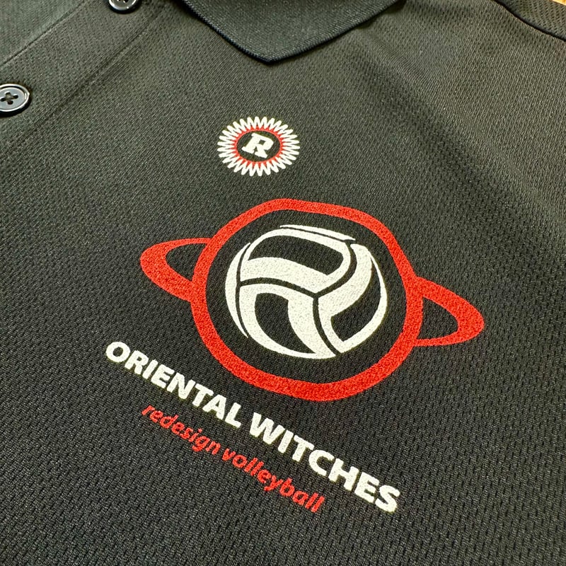 ドライフィット ポロシャツ ブラック | ORIENTAL WITCHES