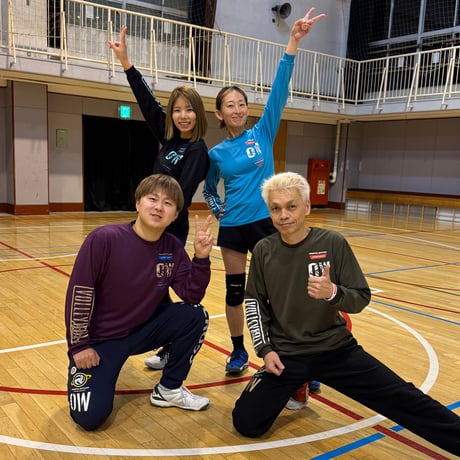 ドライフィットロングスリーブTシャツ2025 ターコイズ（ホワイト×レッド）