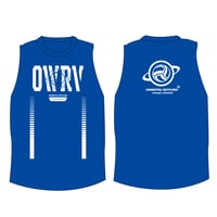 ドライフィット　ノースリーブ　ロイヤルブルー