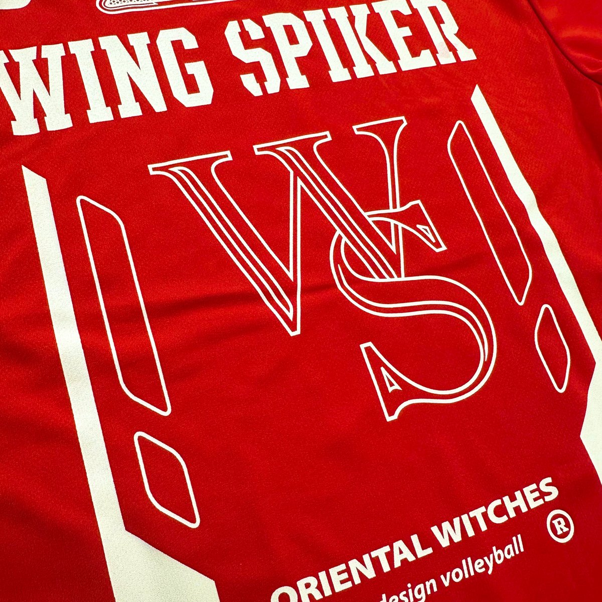WING SPIKER レッド（ホワイト×サンイエロー） | ORIENTAL WITCHES