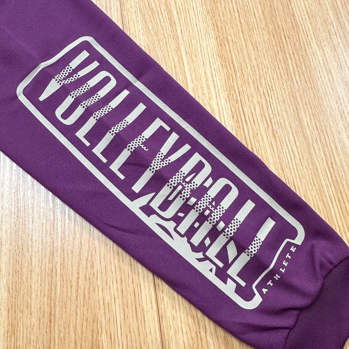 ドライフィットロングスリーブTシャツ2025 パープル（ブルー×サファリ