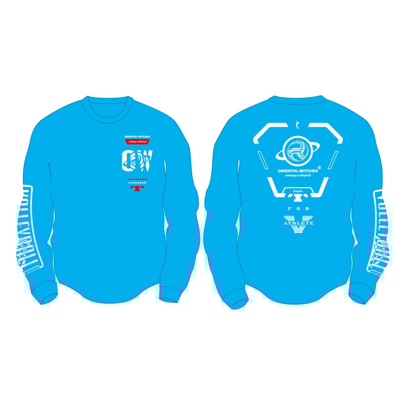 ドライフィットロングスリーブTシャツ2025 ターコイズ(ホワイト ドライフィットロングスリーブTシャツ2025 ターコイズ(ホワイト