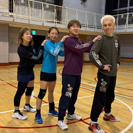 ドライフィットロングスリーブTシャツ2025 ターコイズ（ホワイト×レッド）