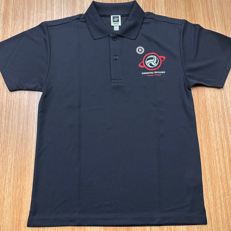 HORN GARMENT ブラック ポロシャツ 36 HORN GARMENT ブラック ポロシャツ 36 4.4オンス ドライボタン