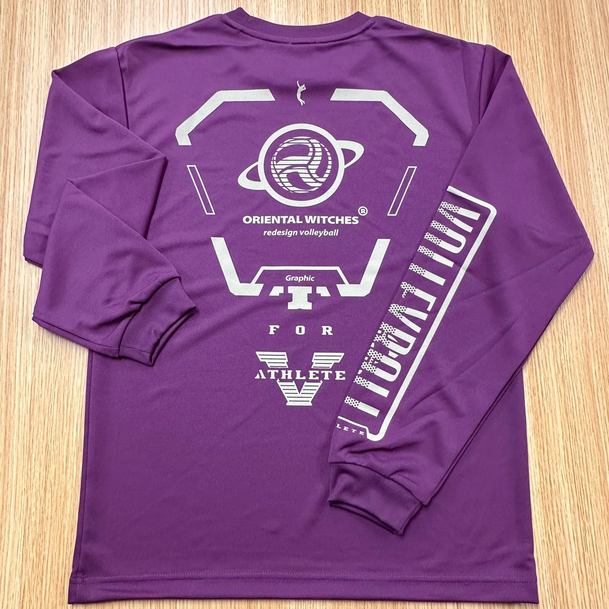 KRY clothing ポンコツクエスト ロングtシャツ ブラック×パープル ポンコツクエスト×KRY」ロンT | KRY clothing