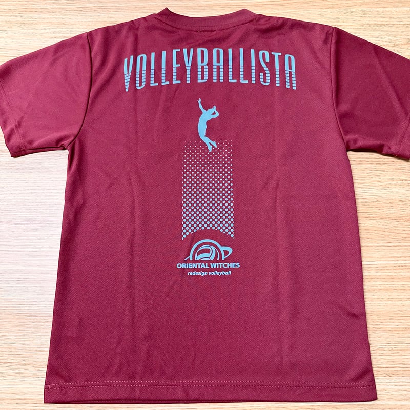 VOLLEYBALLISTA ワインレッド（ホワイト×サックス） | ORIENTAL
