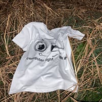 "金属"Tシャツ 白