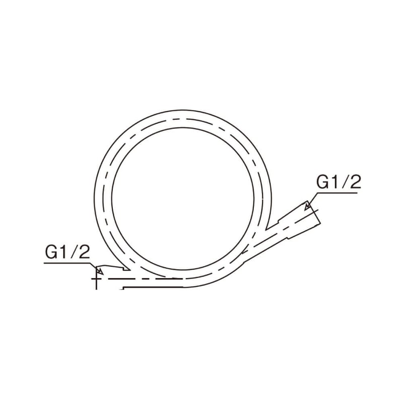 メタル調シャワーホース付セット】アヴァンティ ウルトラファイン