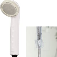 【おまけ限定ホルダー付】ボリーナワイドホワイト シャワーヘッド ウルトラファインバブル マイクロナノバブル＆どこでも貼れるシャワーホルダー