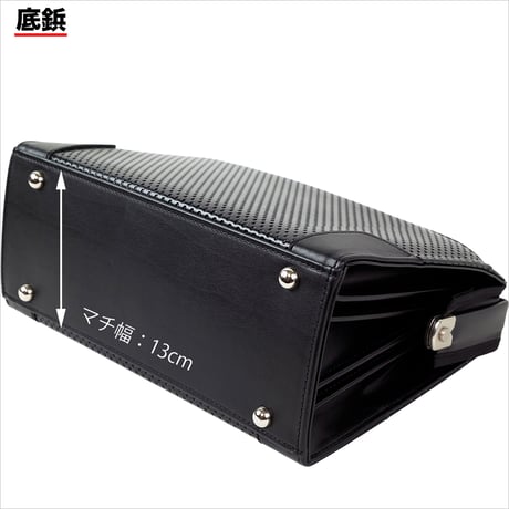 ダレスバッグ ミニ 天然木取手 ディンプル加工 B5書類対応 990g 日本製 豊岡生産 + 竹八謹製 牛革製ケーブルバンド2個 セット tm0487