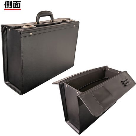 竹八謹製 (タケハチ) パイロットケース フライトケース B4ファイル対応 2200g + ケーブルバンド2個セット tm0145