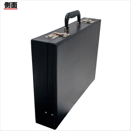 竹八謹製 (タケハチ) ハード アタッシュケース 通勤 出張 B4ファイル対応 1950g + ケーブルバンド2個セット tm0653