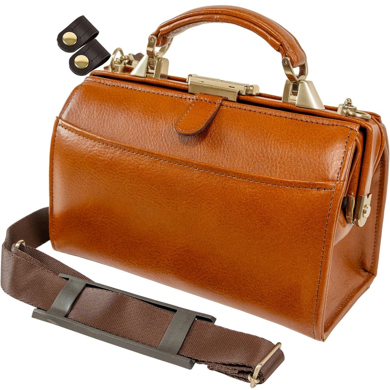 高級 本革 ミニ ダレスバッグ 750g 日本製 豊岡生産 + 竹八謹製 牛革製