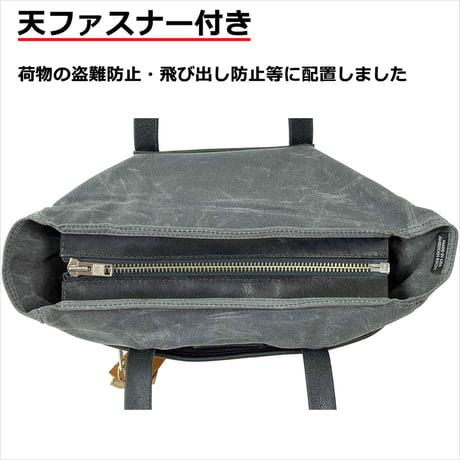 【 セール 】 CORONADO LEATHER コロナドレザー バイソン革 ワックスキャンバス トートバッグ Made in USA tm0498