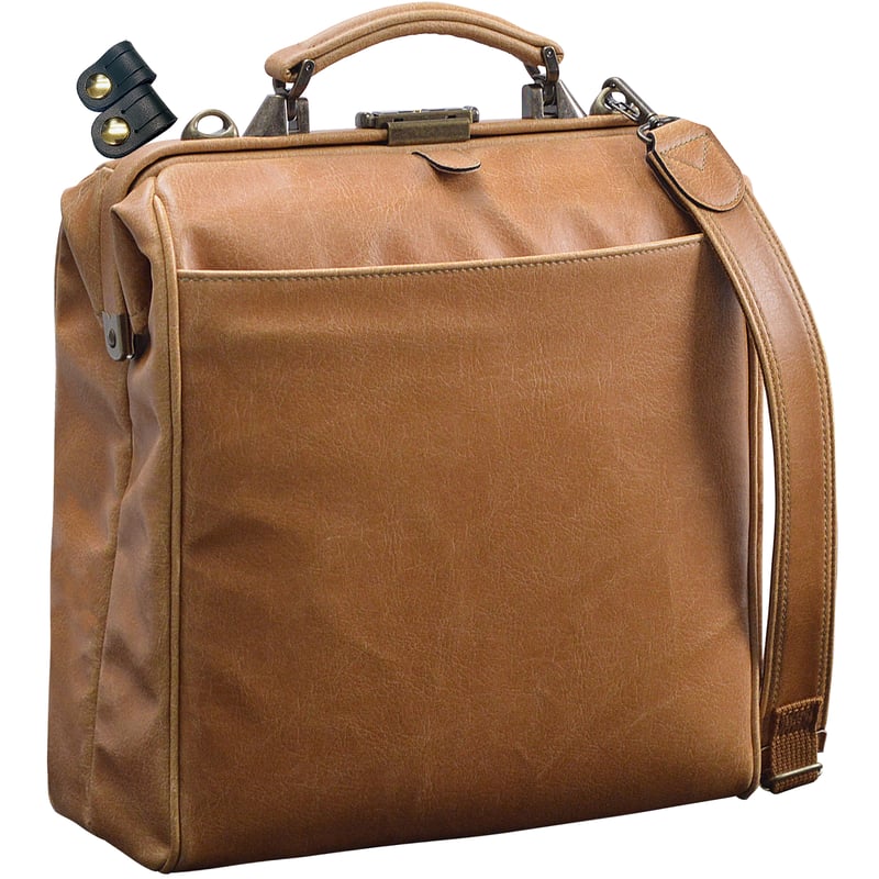 竹八謹製 (タケハチ) 縦型 ダレスバッグ ビジネスバッグ リュック 白化