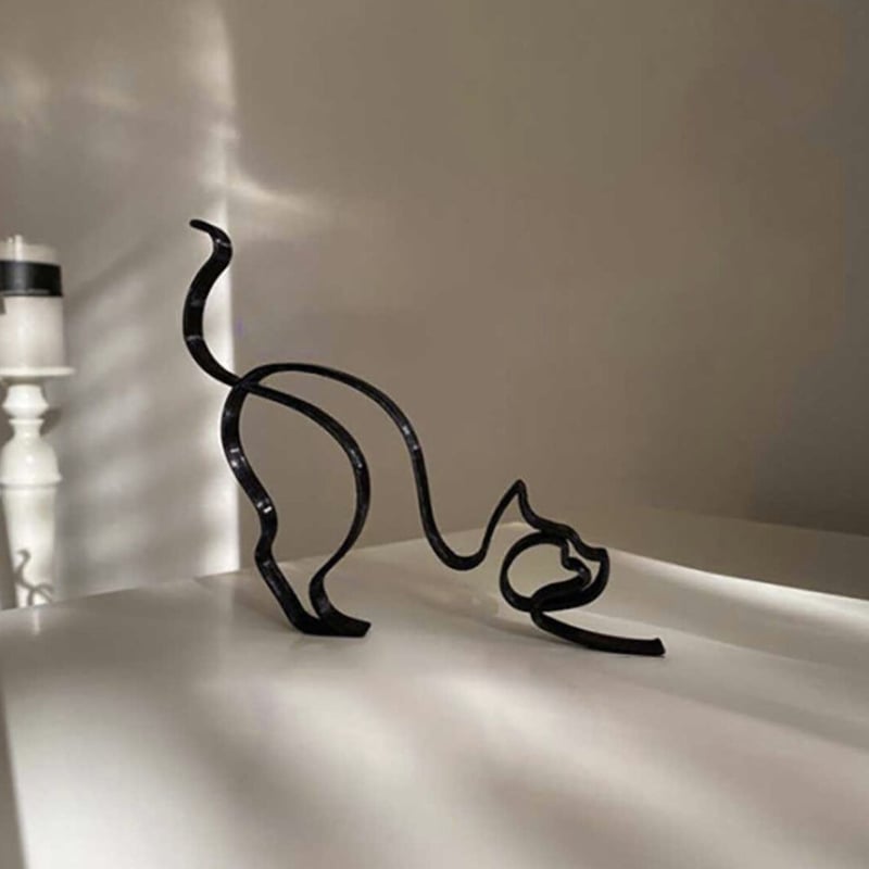 ビンテージアイアン親子猫オブジェ （楽天市場】アイアン ネコの