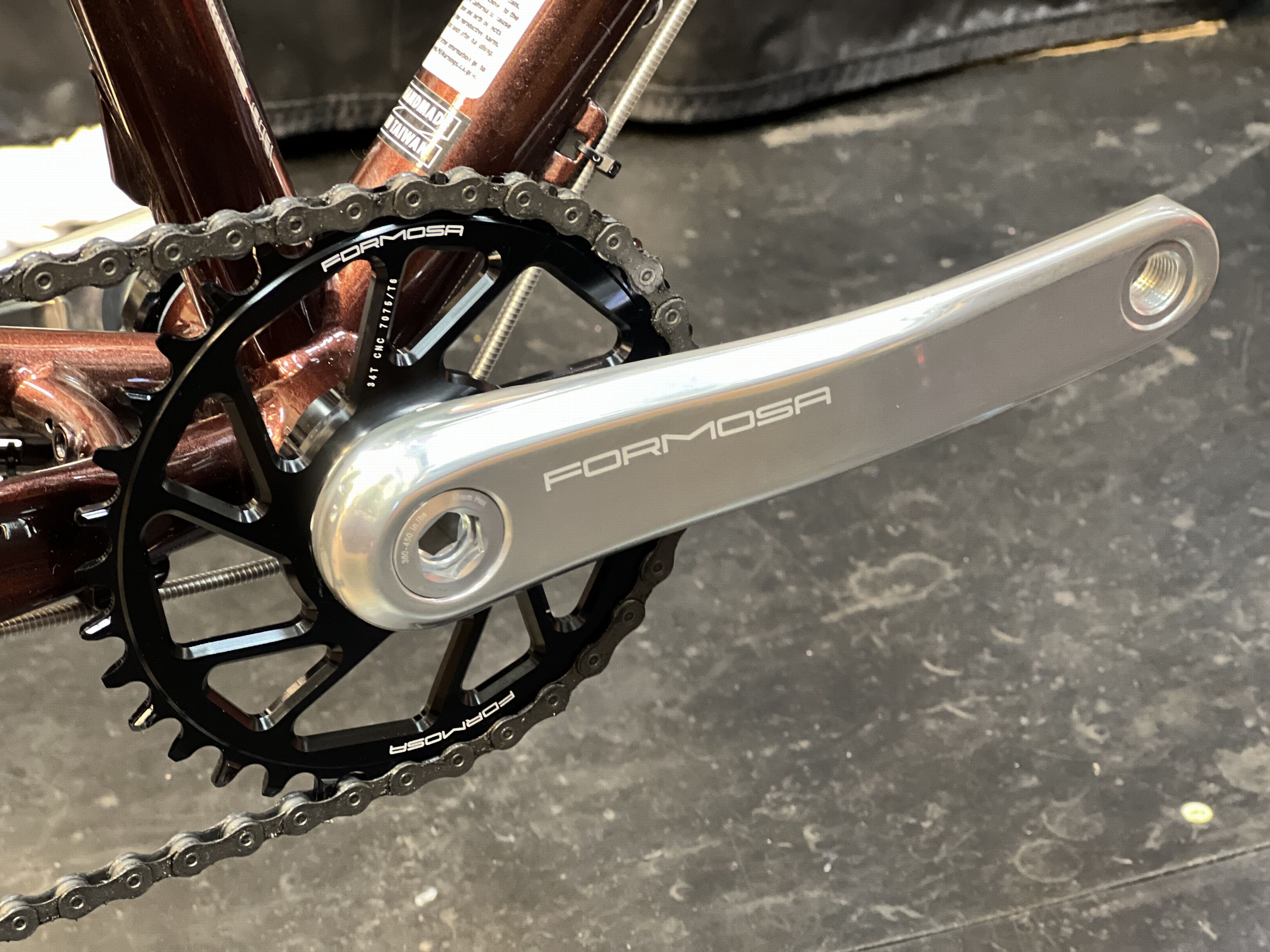 FORMOSA MTBクランクセット 170mm BB (BSA) 付属 original