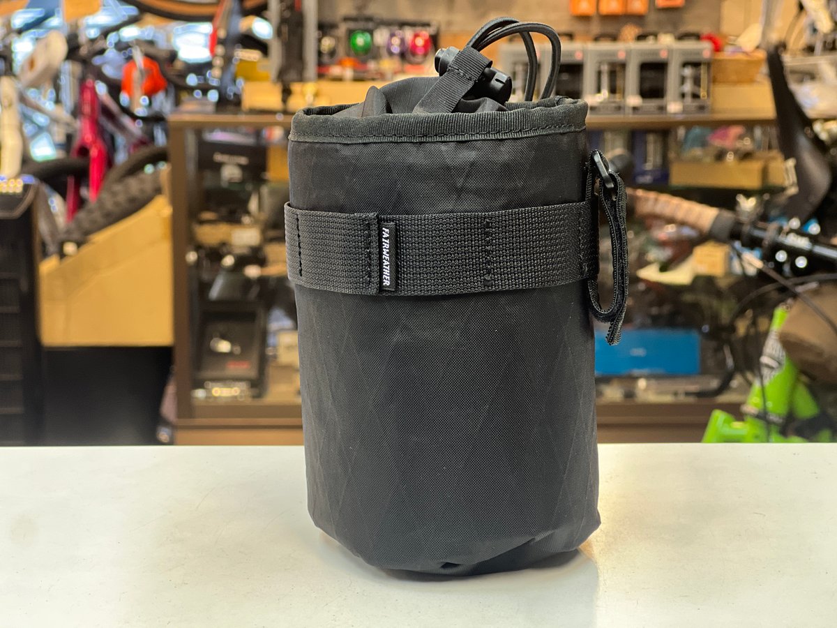 BLUE LUG FAIRWEATHER stem bag+ x-pac 黒 FAIRWEATHER* stem bag (x-pac black) - BLUE LUG GLOBAL ONLINE