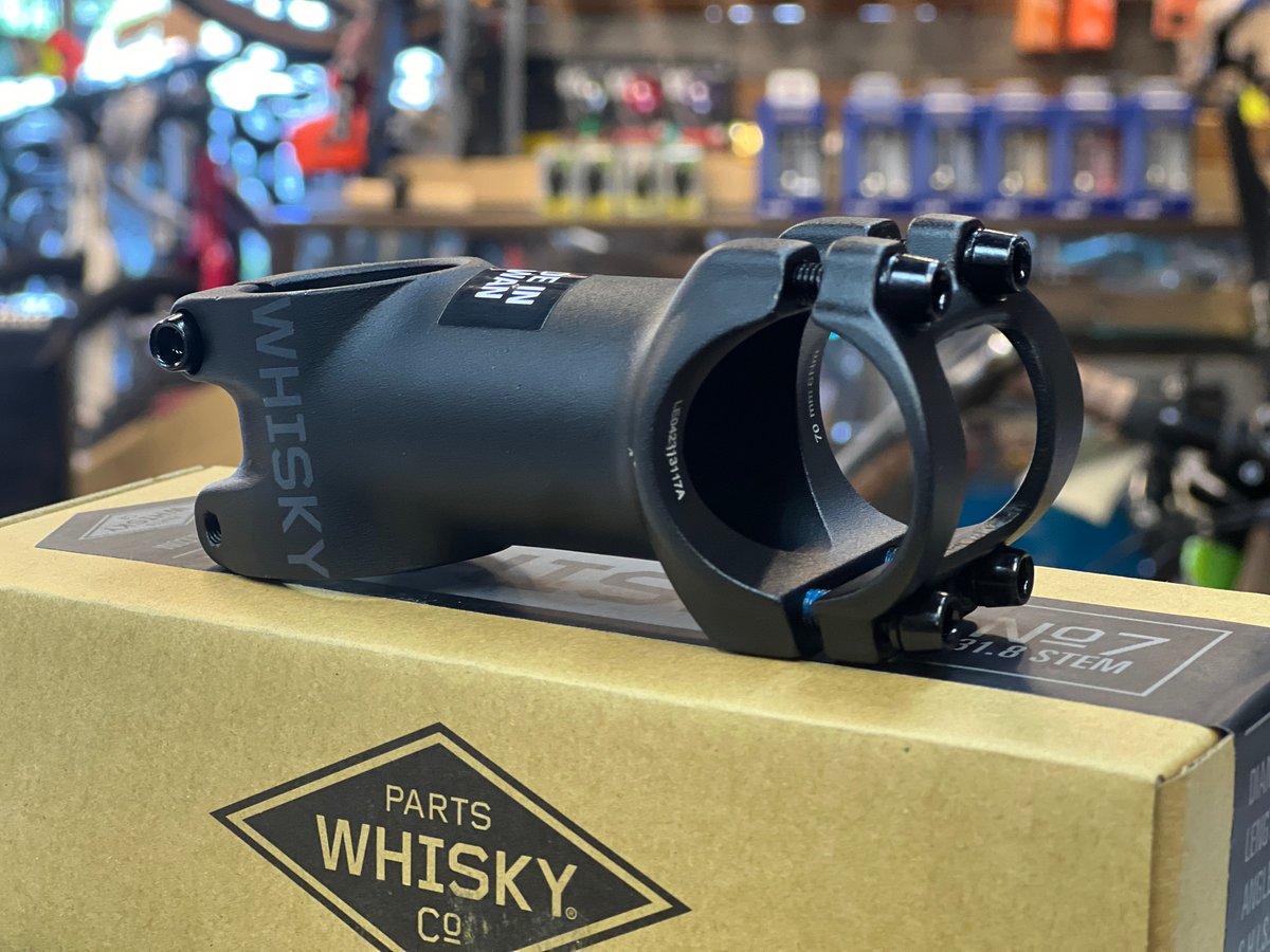 Whisky Parts Co. * No.7 Stem * 31.8mm Black | H Whisky Parts Co. * No.7 Stem * 31.8mm Black | H
