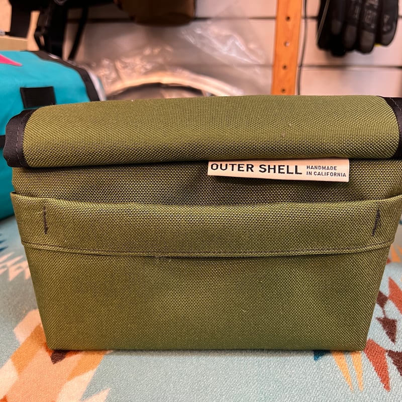 Outer Shell * Drawcord Handlebar Bag * Olive |
