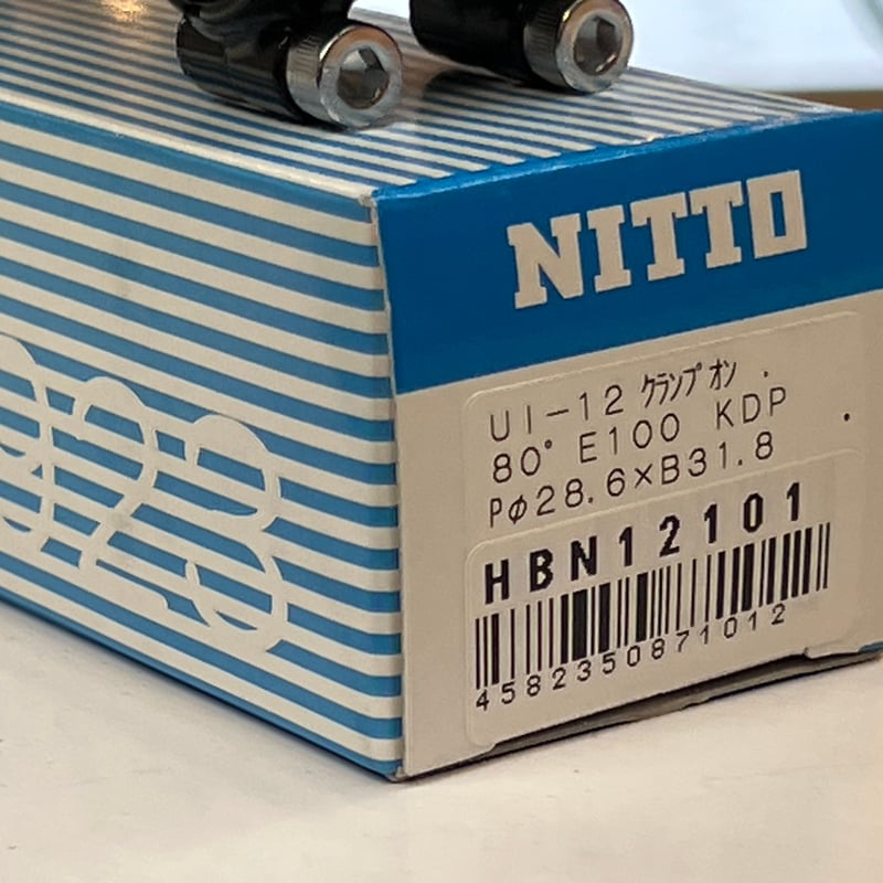 NITTO(日東) UI-12 31,8 φ22.2 NITTO* UI-12 ahead stem (dull) - BLUE LUG GLOBAL ONLINE STORE